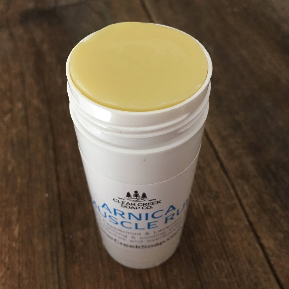 Arnica Muscle Rub — Clear Creek Soap Co.